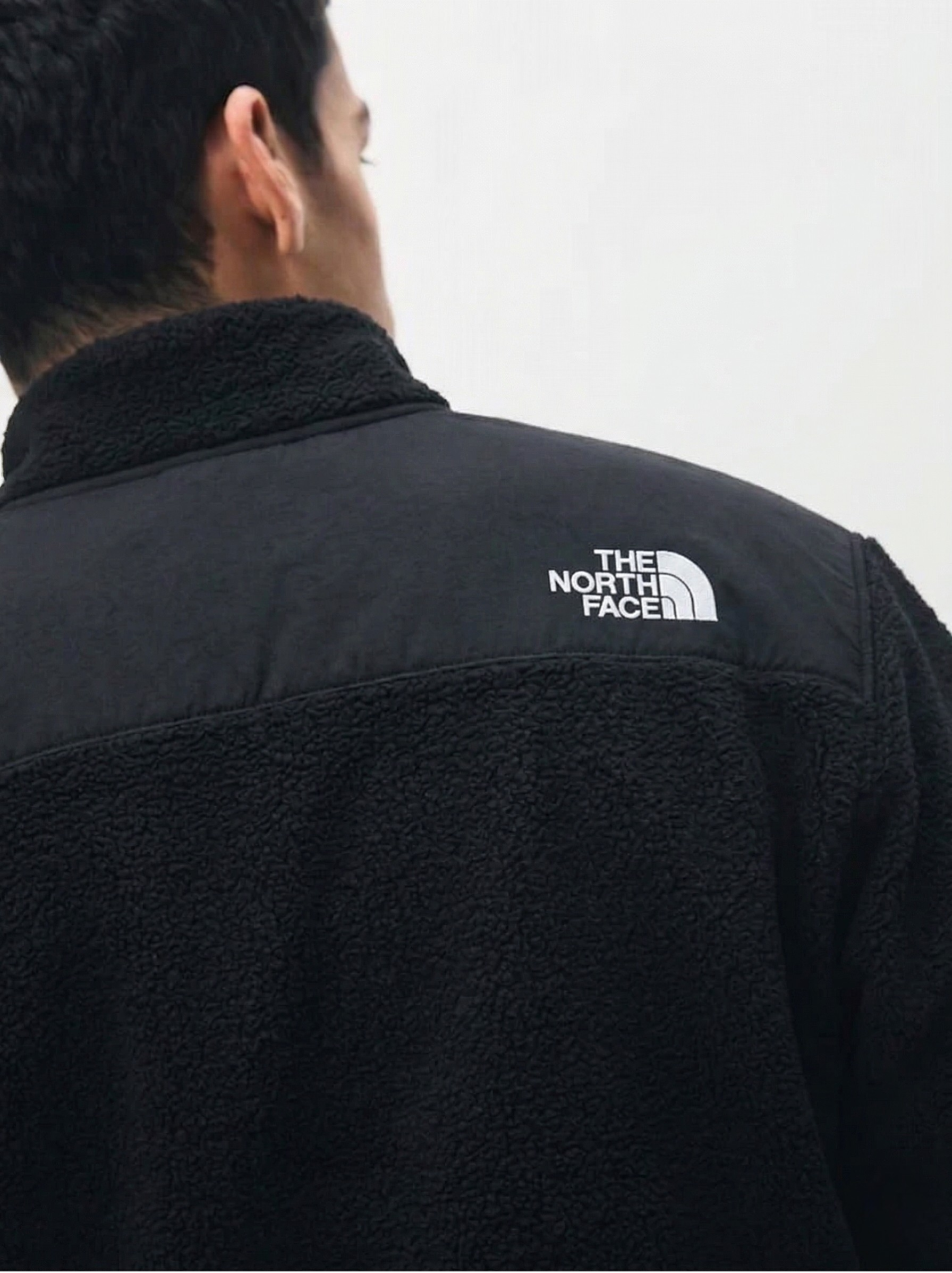 THE NORTH FACE Men's Anchor Full Zip Fleece Jacket TNF Black