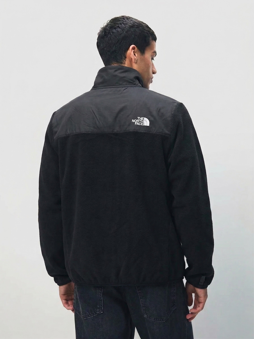 THE NORTH FACE Men's Anchor Full Zip Fleece Jacket TNF Black